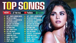 Adele, Dua Lipa, Ed Sheeran, Rihanna, Selena Gomez, Bruno Mars, Maroon 5, Zayn 💥 Billboard Hot 100