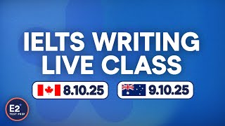 IELTS Writing - FREE E2 IELTS Live Class!