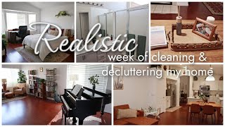 1 Week to a Clean Home | Cleaning + Decluttering as a Busy Mom