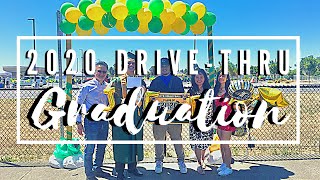 Drive-Thru High School Graduation!!