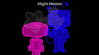 Tv girl trend ft: vee and shelly // dandys world // #alightmotion #procreate #dandysworld