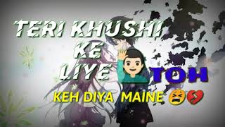💔love shayari whatsapp status💞sad shayari status😥heart broken status 💔