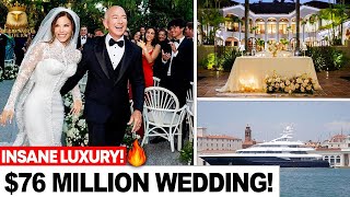 $76 Million In 3 Days: Jeff Bezos' Most Stunning Wedding Of All Time | Billionaire Life