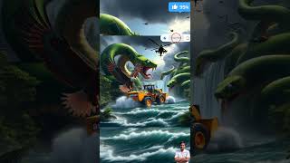 Ai nature exploration #youtubeshorts #trending #naturelovers #aiexploration jcb snake