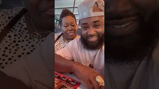 私の母！エレイン・チェイニー！ママ、愛してるよ❤️ #MotherSonLove ランチは世界一！