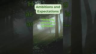 Balancing Ambitions and Expectations: Avoiding Frustration #facts #ambition #expectations