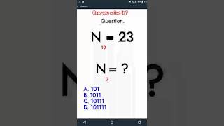 Decimal number system to Binary number system ep.5 #easylearn #binarynumber #decimal