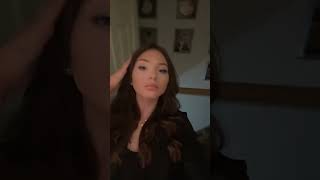 Brunette Beauty with Deep Voice Transformation Filter#voicefilter #brunettebeauty