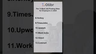 Best Job Posting Sites for Employers   #jobseekers #employment  #jobssearch #careeradvice