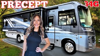 MOST WANTED RV! 2026 Jayco Precept 34G w/KIND BED is the BEST Selling Floorplan EVERYONE Wants!