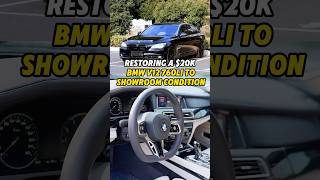 Restoring a $20K BMW V12 760Li to Showroom#carproject #diyprojects #beforeandafter re