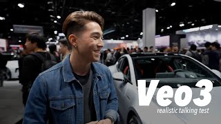 Veo3 test // non-existent car show