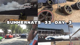 Summernats 33 Day 3, Burnout Comp, Cruising and Tuff St