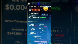 vethor token vtho crypt GET IT NOW! 😇💫🦄 #fyp