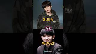 Suga💜 v/s Woozi💙 #bts#btsarmy #btsshorts #suga#seventeen#woozi #ot7#fvpシ#shorts #viral
