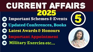 2025 important current affairs through MCQ (part 5) | Current Affairs 2025 | August 2025 updates