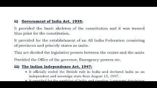 SSC CGL Indian Polity 1