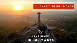 Tutorial Of CINEMATIC DRONE MOVES // Filmed In MALLORCA Using The DJI Mini 3 Pro