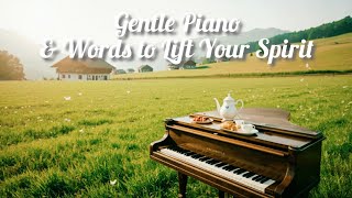 Feeling Overwhelmed? 432Hz Healing Morning Piano with Uplifting Quotes for a Busy Day Vol.28