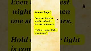 Hope Is Just The Start