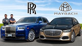 Rolls-Royce Phantom vs Maybach S-Class // King Meets Prince