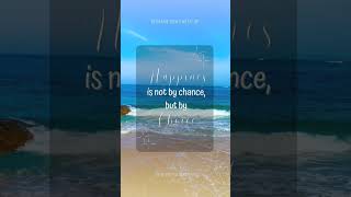 Happiness Isn’t Random — It’s Intentional #mindfulness #positive #positiveenergy #positivevibes