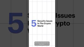 Top 5 Crypto Security Issues like phishing, rug pull and more… | Paybis #Shorts