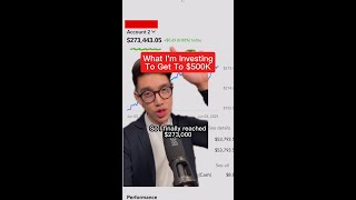 What I’m Investing To Get To $500K!