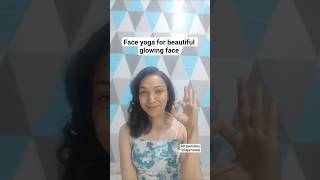 Try face yoga for beautiful jawline and glowing face #faceyoga #faceexercise #doublechin #glowup
