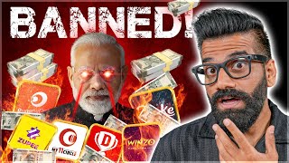 Online Real Money Games BAN in India🔥🔥🔥
