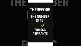 Only 1% Know This SSC Trick!#sscshorts #sscchsl #ssccgl2025 #reasoningtrick #mathstrick #viralshort