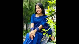 Bangladeshi actresses in blue saree | Looking stunning | Totini, Mim, Tisha, Porimoni, Apu, Mehjabin