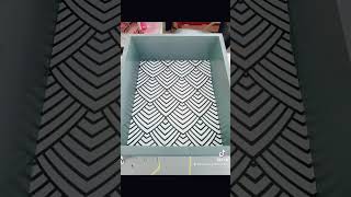 You can’t go wrong with wallpaper 🤩🤩 #diy #tutorial #homedecor