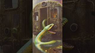 The Hidden Terror in the Haunted Jungle | Giant Snake & Deadly Spider Story #amazing #jangal #train