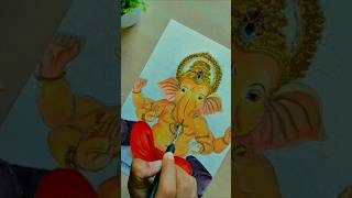 Bappa🪷 #ganapati #bappamorya #arts #shorts #painting