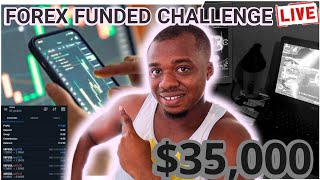 TRYING TO GET FUNDED | Live Trading  *still in profit*
