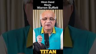 When Hiren Dand Meets Warren Buffett #stockmarket #hirendand #podcasting #podcastclips