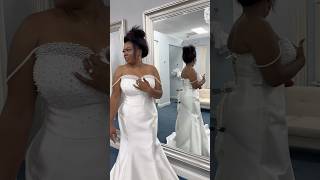 Which one? Dress 1-9 Let’s go Wedding Dress Shopping 👰🏾‍♀️ #thatmanandthemkids #momlife #2026bride