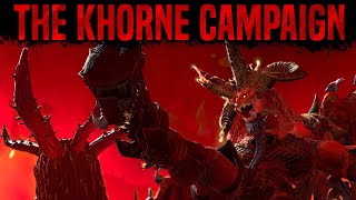 The Entire Khorne Campaign in Total War Warhammer 3 - Massively Summarised Commentary!