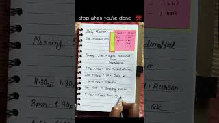 daily routine 🎯#studyadvice #ssc2025preparation #rrbntpc #govrnmentjob #aspirantlife #target2025