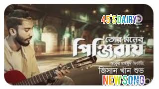 tor moner pinjiray tui kare dili thay/তোর মনের পিঞ্জিরায় তুই করে দিলিঠাঁই#lyrics#youtube#viral#song