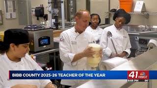 Bibb County Teacher of the Year Chef Stuart Hardy inspires students through culinary arts