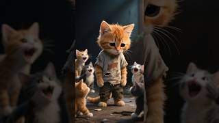 They Laughed at the Little Orange Kitten… Until THIS Happened 😲🐱🔥 #cat #funnycats #cute