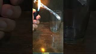 🔥 Crazy science Experiment with matchstick And Foil paper #shorts #experiment