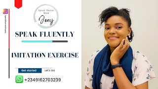 Speak fluent English; imitation or shadowing exercise part 1.
