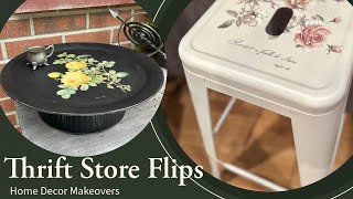 Thrift Flips  ~ Home Decor Makeovers ~ With Vintage Style