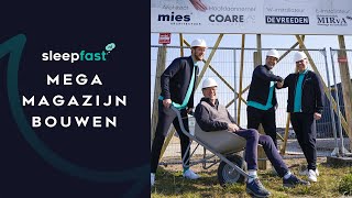 Sleepfast bouwt aan nieuw magazijn op A-locatie