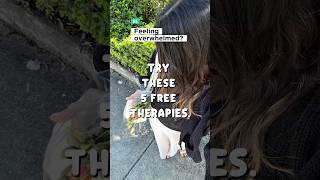 Choose your therapy Pt. 1 👇🌿 #naturetherapy  #mentalhealth #selfcare #calming #wellnesstips