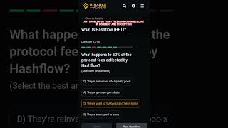 Binance Learn and earn answers for HFT TOKEN  #crypto #binance #learnandearn #binanceacademy