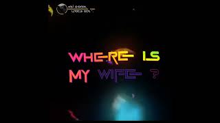 where is my wife? | | #xmlpreset 👇👇 aesthetic vibes | | alight motion 🤍